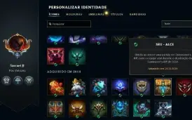 Conta Smurf De 2014 Com Skin Do Aatrox Lua Sangrenta Full Ac