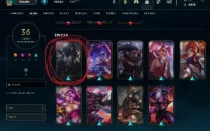 Conta Smurf De 2014 Com Skin Do Aatrox Lua Sangrenta Full Ac