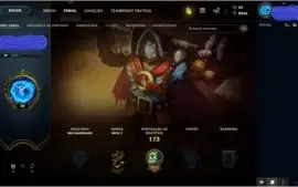 CONTA NVL 30,78 CHAMPS E 20 SKINS POR R$110,00 Promoção