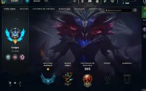 Conta platina 4 com varias skins, super barata !!!!!!