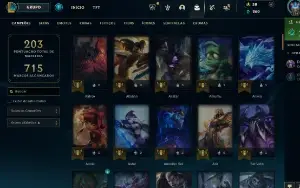 Conta platina 4 com varias skins, super barata !!!!!!