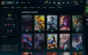 Conta platina 4 com varias skins, super barata !!!!!!