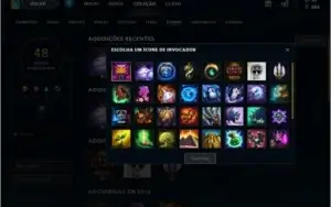 Conta lol silver 1 Com emotes espólios e 3 skins