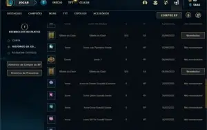 Conta prata 4 com 90 Champs e 57 Skins + Prestigio da LUX