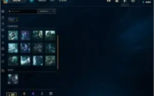 Conta LOL Platina 3, 29 skins, 25 emotes, 81 Icones