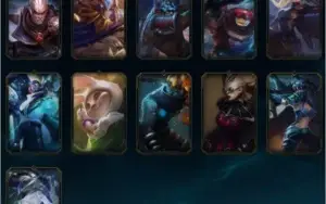 Conta LOL Platina 3, 29 skins, 25 emotes, 81 Icones