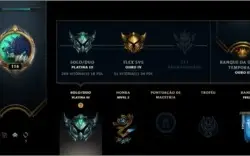 Conta LOL Platina 3, 29 skins, 25 emotes, 81 Icones