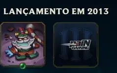Conta LOL Platina 3, 29 skins, 25 emotes, 81 Icones