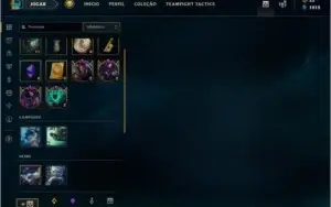 Conta Platina 4 League of Legends