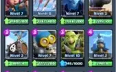 Conta Clash Royale Desafiante 1 Nivel 11
