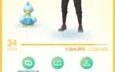 Conta Pokémon GO lvl 34 muito boa