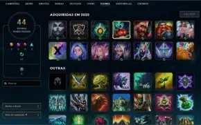 Conta League of Legends Platina 4.