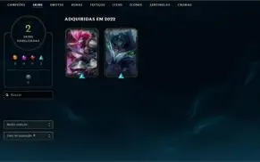 Conta League of Legends Platina 4.