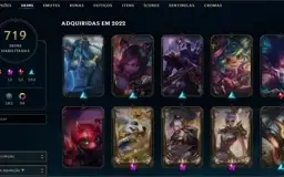 ACC DE LOL/VALORANT D1 719 SKINS // 2K GASTO EM VALORANT