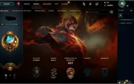 Conta League of Legends todos os campeões +143 skins