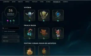 Conta League of Legends todos os campeões +143 skins