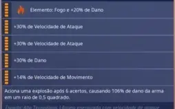 Blazing Masamune ( Masamune Flamejante) Full Perk 106