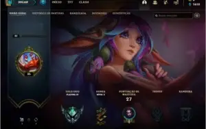 CONTA PLATINA SMURF COM O WR ALTO