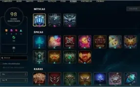 Conta Lol Elise e Morgana Vitoriosas, Platina 2, mmr ótimo