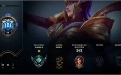 Conta Lol Elise e Morgana Vitoriosas, Platina 2, mmr ótimo