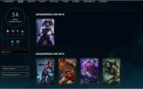 Conta Lol Elise e Morgana Vitoriosas, Platina 2, mmr ótimo