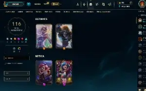 Conta de LOL antiga com rammus rei,kayle juiza e skins ultim