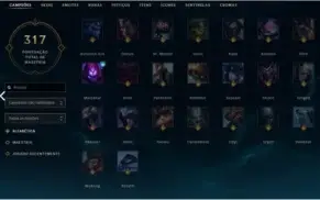 Conta LOL Diamante 1 Flex - D4 MD3 Solo - Varias Skins/Icons