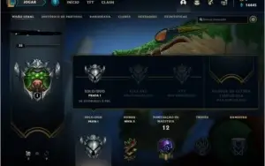 CONTA LOL SMURF 100% DE WINRATE