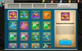 Conta de Rise of Kingdoms - 43,9M poder / VIP 10