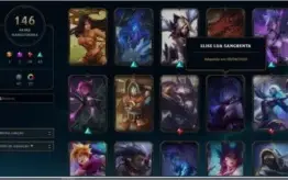 Conta League Of Legends D4 114 Skin