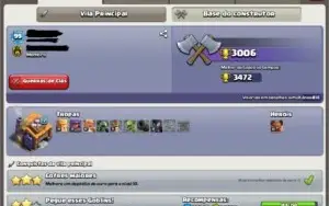 Clash of clans cv 9 recente