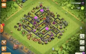 Clash of clans cv 9 recente