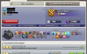 Clash of clans cv 9 recente