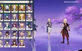 Conta genshin AR 36 com Raiden + Kazuha + Furina + Jean