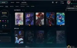 Conta League of Legends