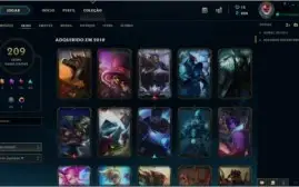 Conta League of Legends