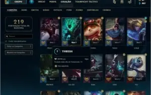 Conta de League of Legends