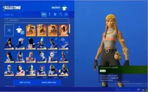 Conta fortnite com mais de 100 skins compradas