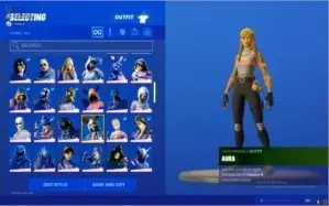 Conta fortnite com mais de 100 skins compradas