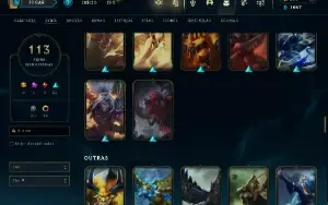 Fullacesso - Conta De 2015 - 113 Skins - Level 403 - 163 Cam