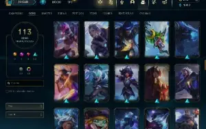 Fullacesso - Conta De 2015 - 113 Skins - Level 403 - 163 Cam