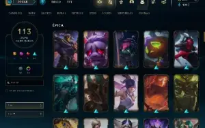 Fullacesso - Conta De 2015 - 113 Skins - Level 403 - 163 Cam