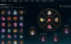 CONTA DE LEAGUE OF LEGENDS 320 SKINS