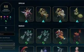 CONTA DE LEAGUE OF LEGENDS 320 SKINS