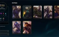 CONTA DE LEAGUE OF LEGENDS 320 SKINS