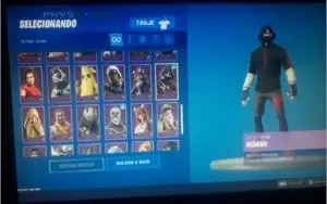 Conta de Fortnite (Glow, Ikonik,Caveirao e skins raras)