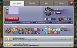 CV 10 COM +1600 GEMAS (3 tipos de arvore de natal na vila)