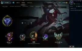 Conta De Lol Platina 2 Bem Barata