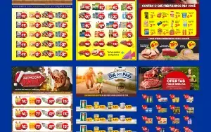 22 Artes de Panfleto de Supermercado Editáveis no CorelDRAW