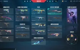 Conta Valorant, Com Passe De Batalha Concluido Skins E Faca